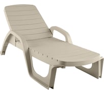 Шезлонг Элластик-Пласт Прованс, grey серый, ЭП 405319гр