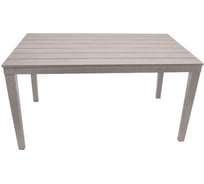 Стол Элластик-Пласт Прованс прямоугольный, 80x140см, grey серый, ЭП 405364гр