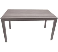 Стол Элластик-Пласт Прованс прямоугольный, 80x140см, мокко, ЭП 228147мк