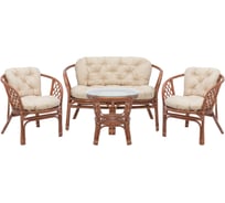Комплект Leset Bahama, круглый стол, миндаль 7507-0457