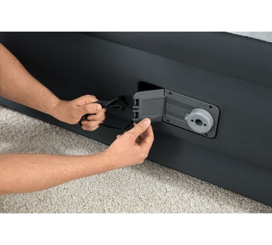 Надувная кровать Bestway Snugable Top 152х203х46 см, встроенный насос 220 В, до 300 кг 69075 BW 009022