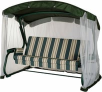 Садовые качели Удачная Мебель Милан зеленые A51G.305