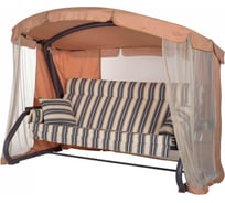 Садовые качели Удачная Мебель Империя шоколад A43C.006