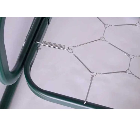 Садовые качели Удачная Мебель Ибица зеленые A52G.337