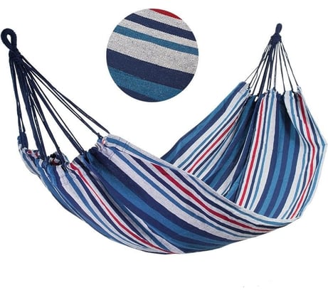 Полотняный гамак Ecos Ham-12 с чехлом для хранения и переноски, р-р 230х145 см 004973