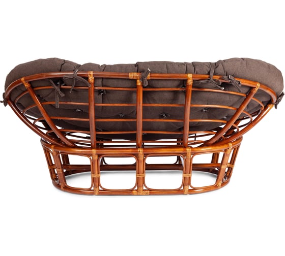 Диван Tetchair MAMASAN/МАМАСАН 23/02 W с подушкой 182x119 см, 169x102x80 см, Cognac (коньяк), ткань, коричневый, 3М7-147 24254