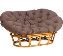 Диван Tetchair MAMASAN/МАМАСАН 23/02 W с подушкой 182x119 см, 169x102x80 см, Pecan (орех), ткань, коричневый, 3М7-147 24262