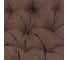 Диван Tetchair MAMASAN/МАМАСАН 23/02 W с подушкой 182x119 см, 169x102x80 см, Antique brown (античный черно-коричневый), ткань, коричневый, 3М7 24256 6