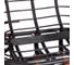 Диван Tetchair MAMASAN/МАМАСАН 23/02 W с подушкой 182x119 см, 169x102x80 см, Antique brown (античный черно-коричневый), ткань, коричневый, 3М7 24256 10