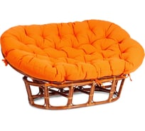 Диван Tetchair MAMASAN/МАМАСАН 23/02 W с подушкой 182x119 см, 169x102x80 см, Cognac (коньяк), ткань, оранжевый, С 23 24253