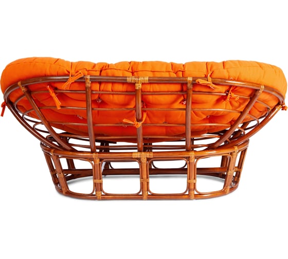Диван Tetchair MAMASAN/МАМАСАН 23/02 W с подушкой 182x119 см, 169x102x80 см, Cognac (коньяк), ткань, оранжевый, С 23 24253