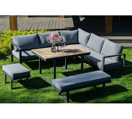 Лаунж зона Joygarden TOPA с обеденным столом 15490/15491/15492/15493/15494