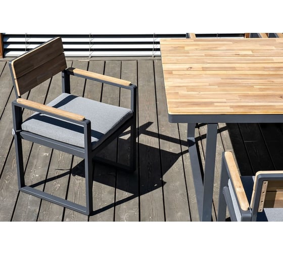 Обеденная группа из алюминия Joygarden TOPA XL 15484/15485
