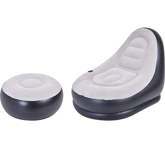 Надувное кресло Jilong FLOKER LOUNGE WITH STOOL, 125х100x85 см 22321 1