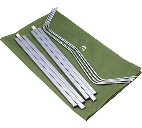Раскладушка Jungle Camp Bivouac Green, кемпинговая, 184х75х21 см 70731