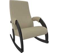 Кресло-качалка Комфорт Модель 67М, венге, ткань Malta 01 А 73927