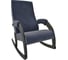 Кресло-качалка Комфорт Модель 67М, венге, ткань Verona Denim Blue 31491 1