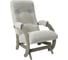 Кресло-глайдер Комфорт Модель 68, серый ясень, ткань Verona Light Grey 66028 1