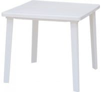 Стол пластиковый Комус SPG_квадратный 80x80, белый 453629