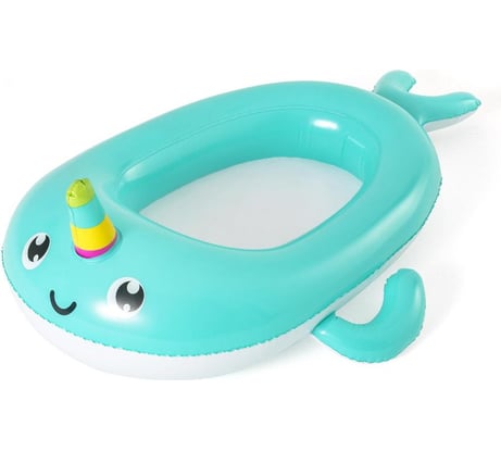 Детская лодка Bestway Нарвал 118х89 см 34120 008771