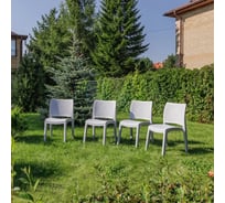 Набор стульев Royal Family JULY (4 шт) светло-серый 855-71