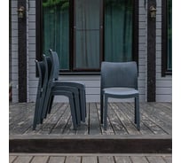 Набор стульев Royal Family JULY(4 шт) графит 855-81