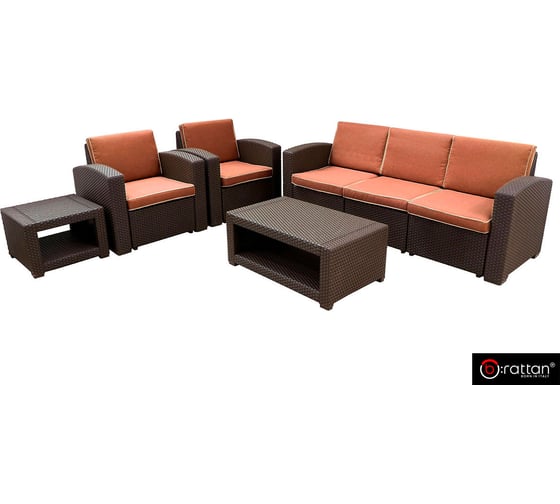 Комплект мебели B:rattan Rattan Premium 5, венге SF1-5P