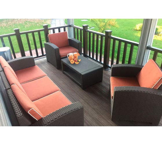 Комплект мебели B:rattan Rattan Premium 5, венге SF1-5P