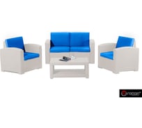 Комплект мебели Раттан Премиум 4/Rattan Premium 4, серый B:rattan SF1-4PG