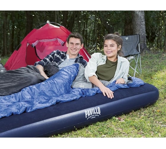 Двухместный надувной матрас BestWay Double 67002 191х137х22 см 010165