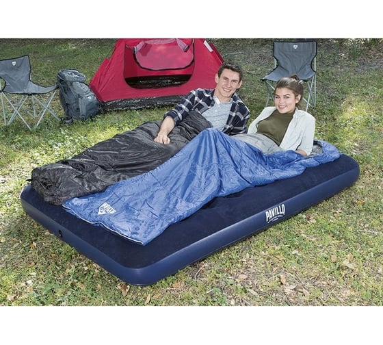 Двухместный надувной матрас BestWay Double 67002 191х137х22 см 010165