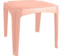 Детский стол Пластишка 520х520х475 мм, светло-розовый 431323033