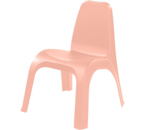 Детский стул Пластишка 380х425х525 мм, светло-розовый 431360133