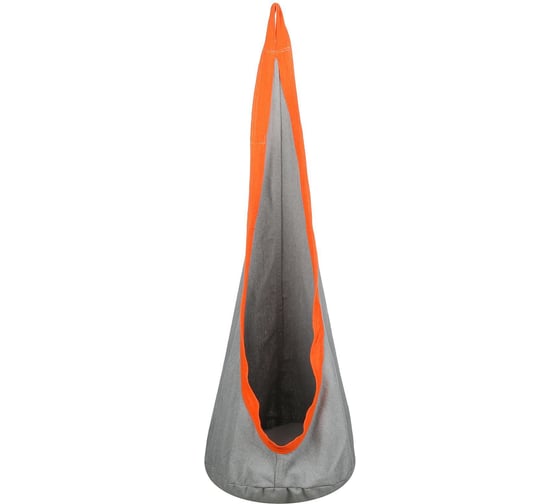 Гамак-кокон Maclay 140x50 см, хлопок, цвет серый 4570800