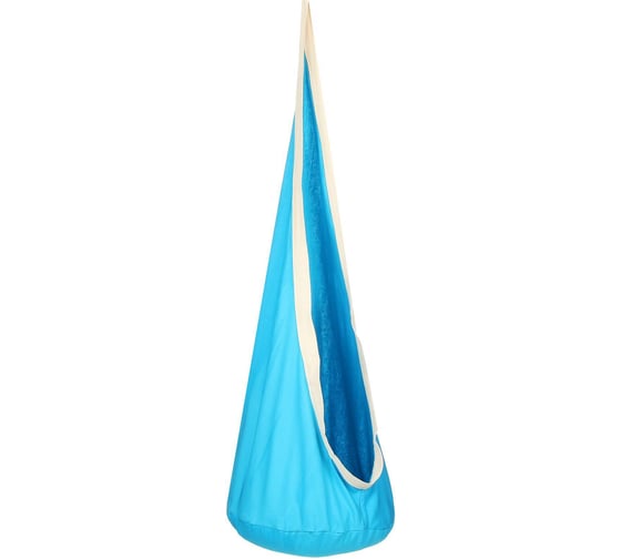 Гамак-кокон Maclay 140x50 см, хлопок, цвет синий 2737671