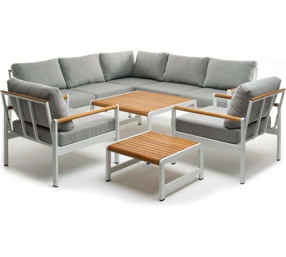 Лаунж зона из алюминия Joygarden MAYA M белый 42100/42101/42102/42103/42104/42105