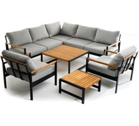 Лаунж зона из алюминия Joygarden MAYA L темный графит 41100/41101/41102/41103/41103/41104/41105