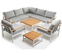 Лаунж зона из алюминия Joygarden MAYA L белый 42100/42101/42102/42103/42103/42104/42105