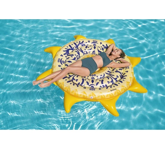Надувной матрас BestWay Sunny Sicily 226х226 см 43391 BW 008798