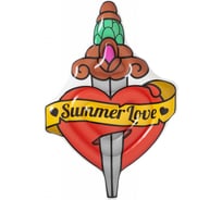 Надувной матрас BestWay Summer Love Tattoo 198х137 см 43265 008814