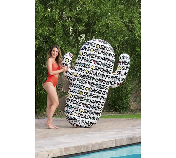Надувной матрас BestWay Summer Quotes 185х155 см 43260 008811