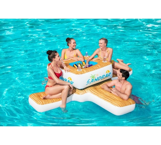 Надувной матрас BestWay Sandbar 246х246 см 43294 008816