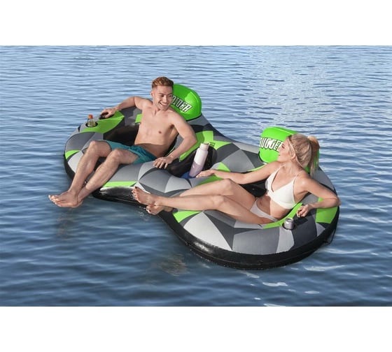 Надувной матрас-плот BestWay Rugged Rider II 251х132 см 43279 008971