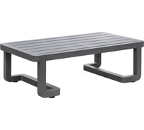 Стол уличный журнальный GreenWeen AMALFI, каркас алюминий цвет LAVA, 1120x655x365 GW-AL-AMALFI-TB-1120-LAVA