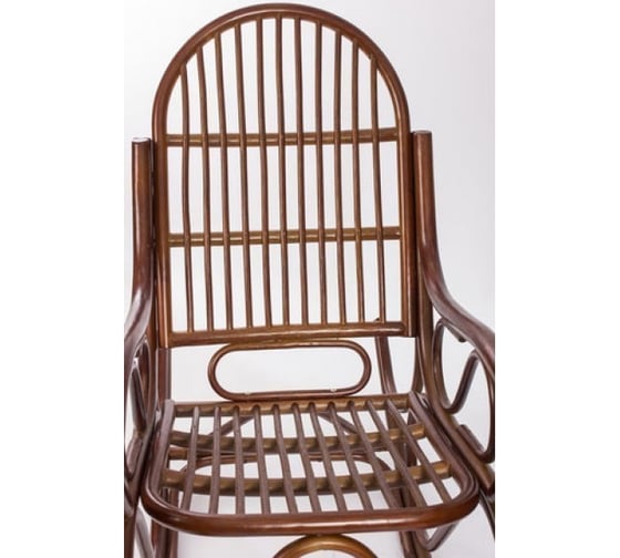 Кресло-качалка Leset Classic с подушкой, коньяк 4500-3249