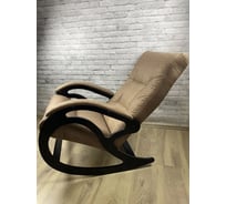 Кресло-качалка Solarius Классика для дома и дачи, цвет коричневый KresloKor