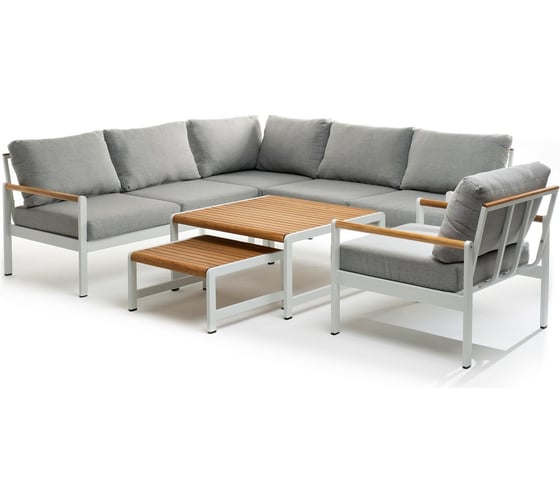 Лаунж зона из алюминия Joygarden MAYA белая 42100/42101/42102/42104/42105