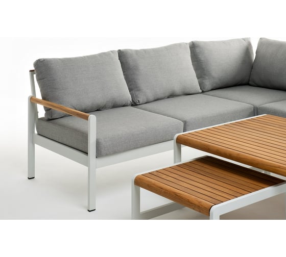 Лаунж зона из алюминия Joygarden MAYA белая 42100/42101/42102/42104/42105