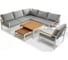 Лаунж зона из алюминия Joygarden MAYA белая 42100/42101/42102/42104/42105 12