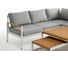 Лаунж зона из алюминия Joygarden MAYA белая 42100/42101/42102/42104/42105 3